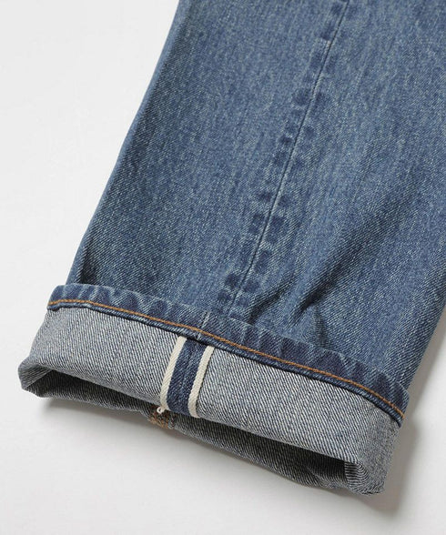 MR.OLIVE / 14oz SELVAGE DENIM / USED STANDARD STRAIGHT JEANS / ミスターオリーブ 14oz セルヴィッジデニム / ユーズドスタンダードストレートジーンズ